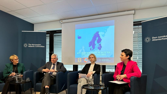 Parlamentārā sekretāre G. Reire Norvēģijā drošības politikā Baltijas un Ziemeļvalstu intereses ir cieši saistītas