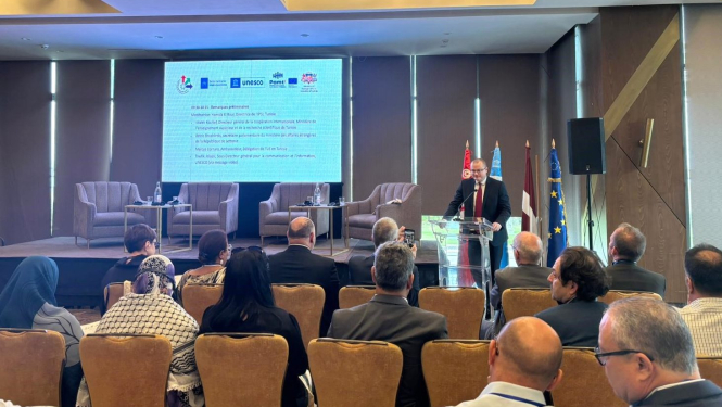 Parlamentārais sekretārs Tunisijā atklāj starptautisko konferenci par mediju lomu un dezinformāciju