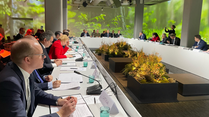 Valsts sekretārs Stokholmā pārrunā ES stratēģiskos izaicinājumus, uzsverot nelokāmo atbalstu Ukrainai