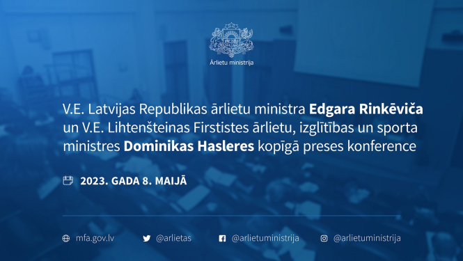 Preses konference 8. maijs LV