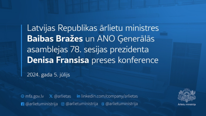 Preses konferences nosaukums un datums