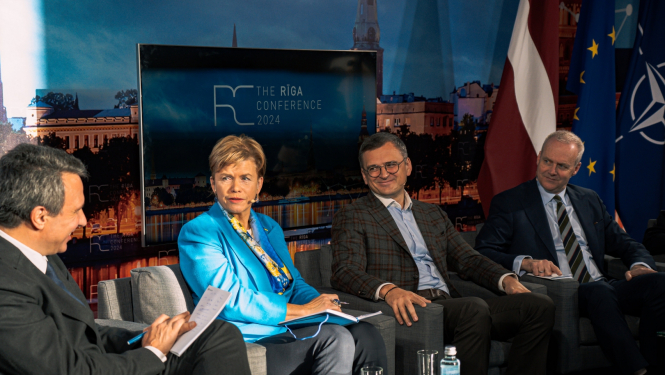 Ārlietu ministre Baiba Braže "Rīgas konference 2024"