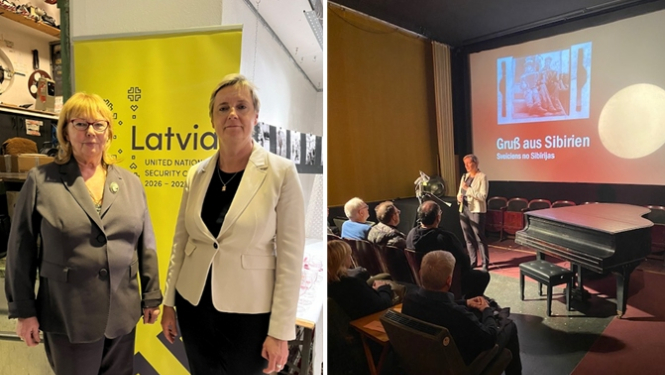 PSRS komunistiskā genocīda upuru piemiņas pasākums Berlīnē