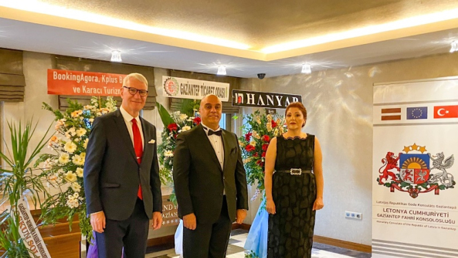 Turcijā atklāj Latvijas Republikas goda konsulātu Gaziantepā