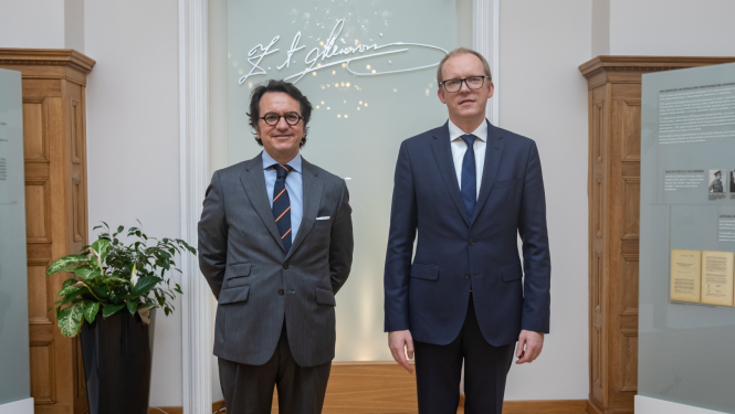 Valsts sekretārs pieņem Spānijas Karalistes vēstnieku iepazīšanās vizītē