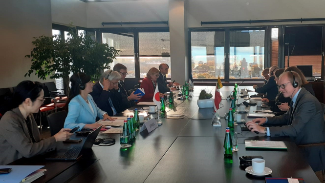 Valsts sekretārs uzsver Baltijas valstu un Japānas kopīgās drošības intereses