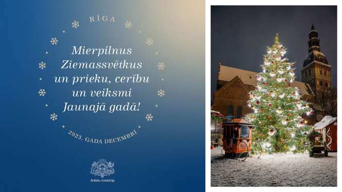 Ziemassvētku apsveikums