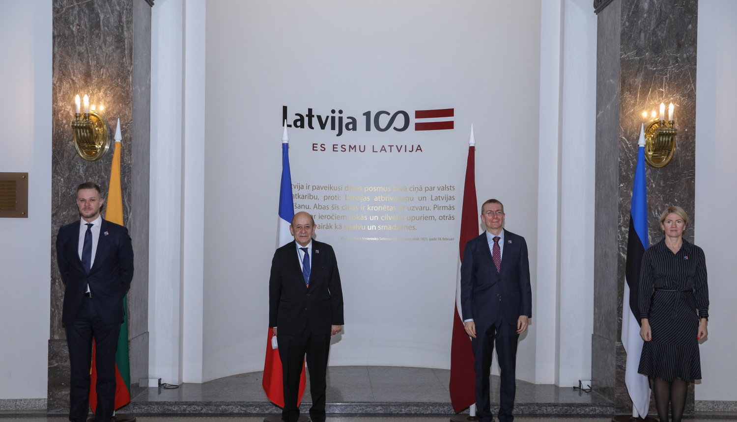 Baltijas valstis + FR (NATO) 