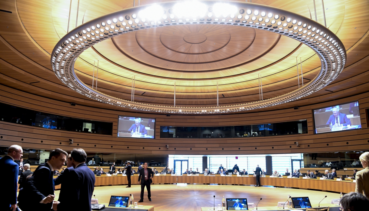 2022. gada 11. aprīlī Latvijas ārlietu ministrs Edgars Rinkēvičs Luksemburgā piedalījās Eiropas Savienības (ES) Ārlietu padomes sanāksmē