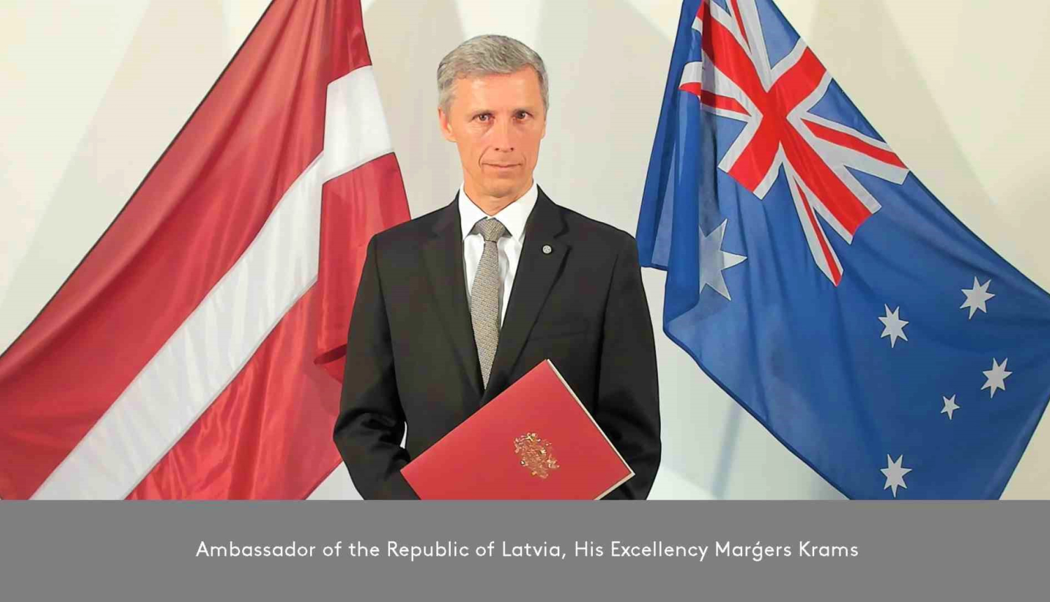 Marģera Krama akreditācijas foto