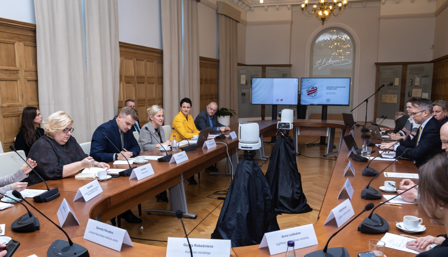 2022. gada noslēdzošā Diasporas konsultatīvās padomes sēde