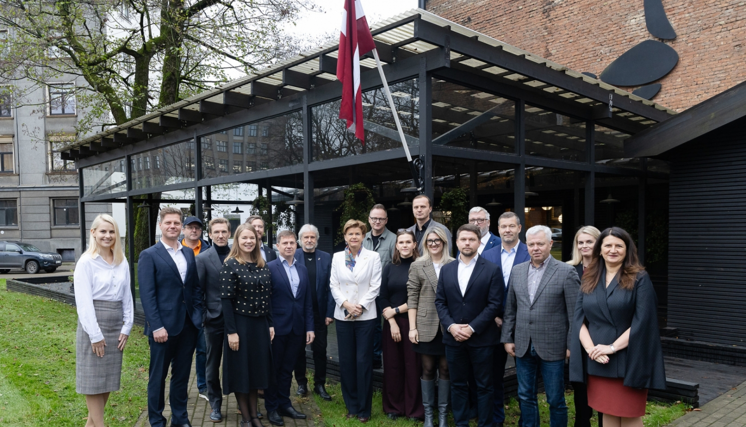 Ārlietu ministre tiekas ar Latvijas eksportētāju asociācijas biedriem. 2024. gada 13. novembris