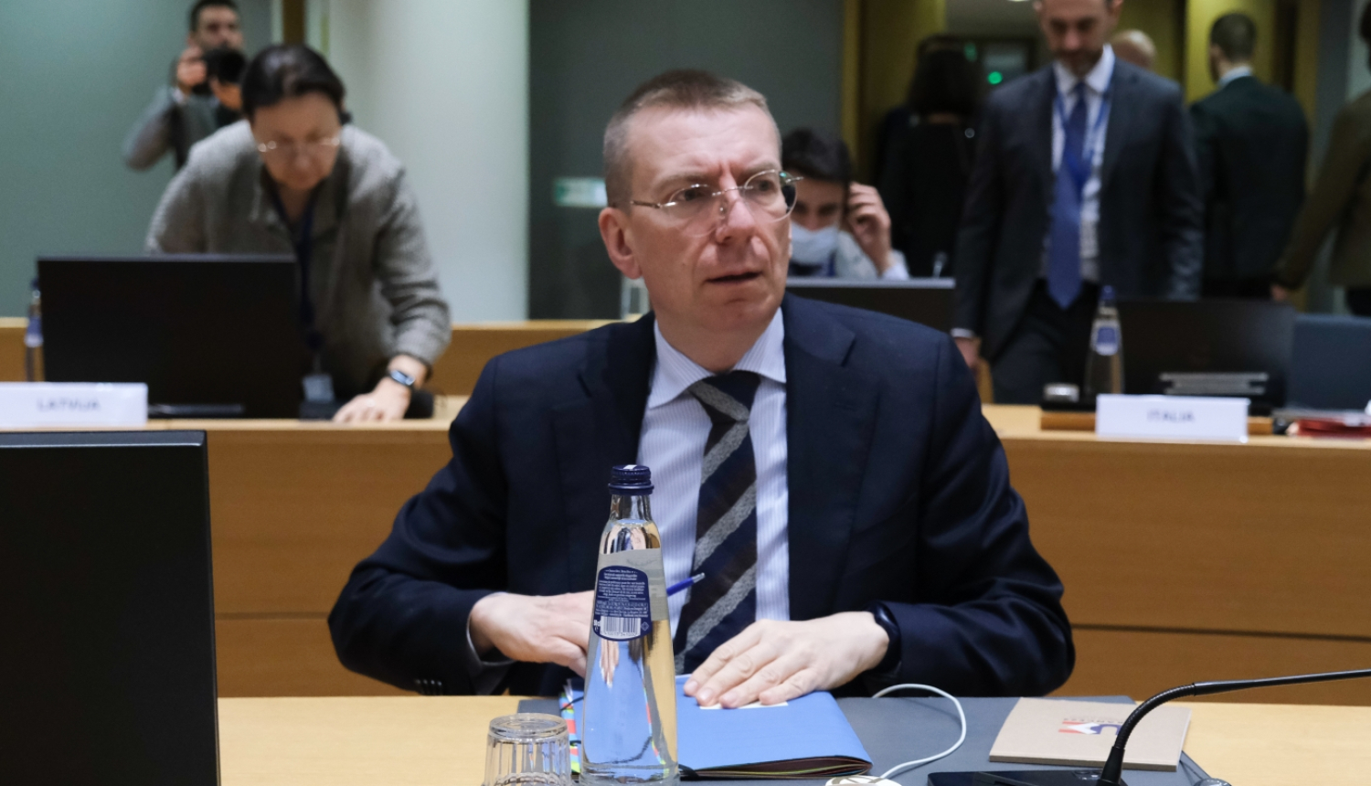 Ministrs Vispārējo lietu padomes sanāksmes sēdē 