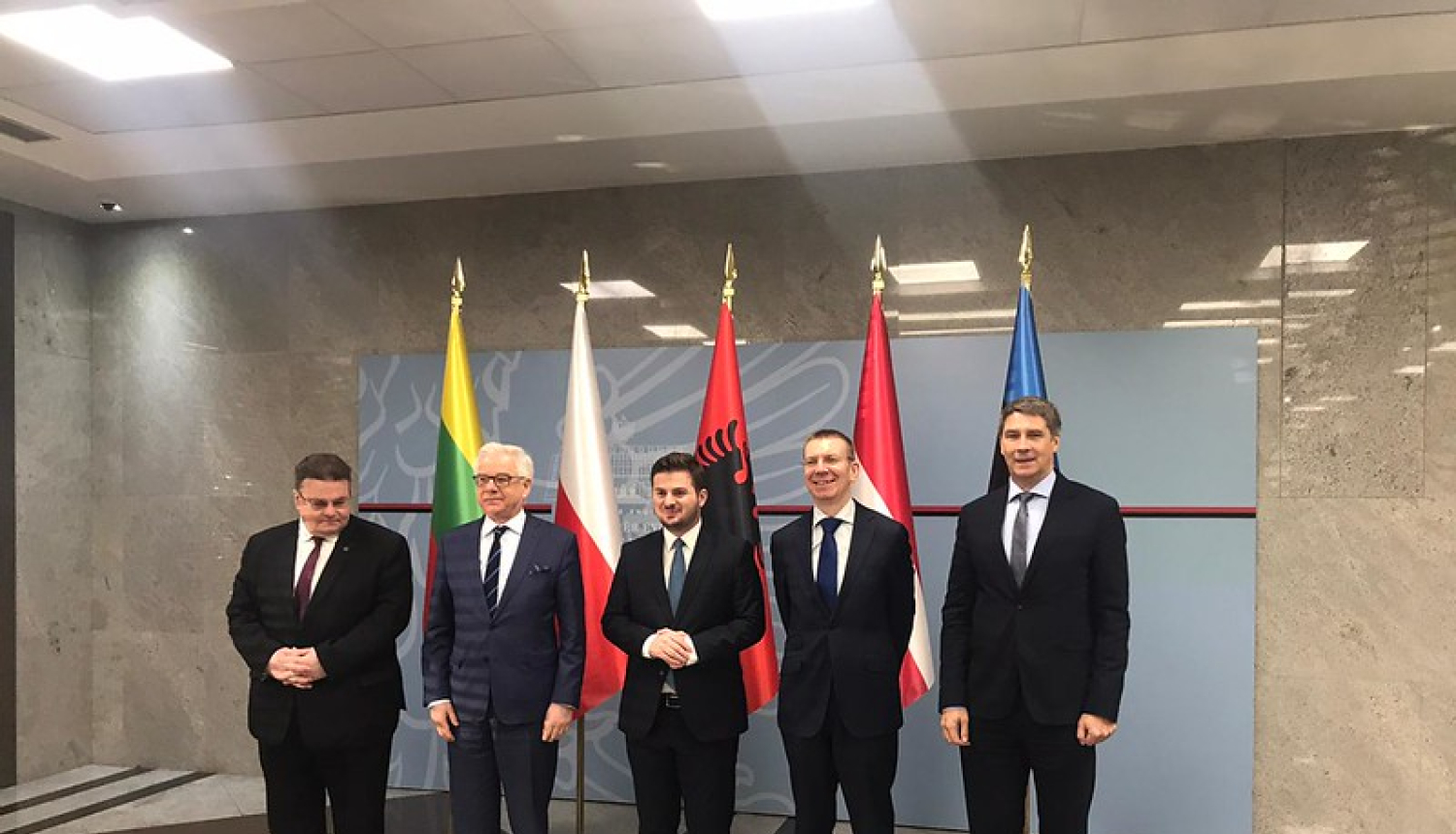 Edgars Rinkēvičs atbalsta sarunu sākšanu par Albānijas iestāšanos Eiropas Savienībā