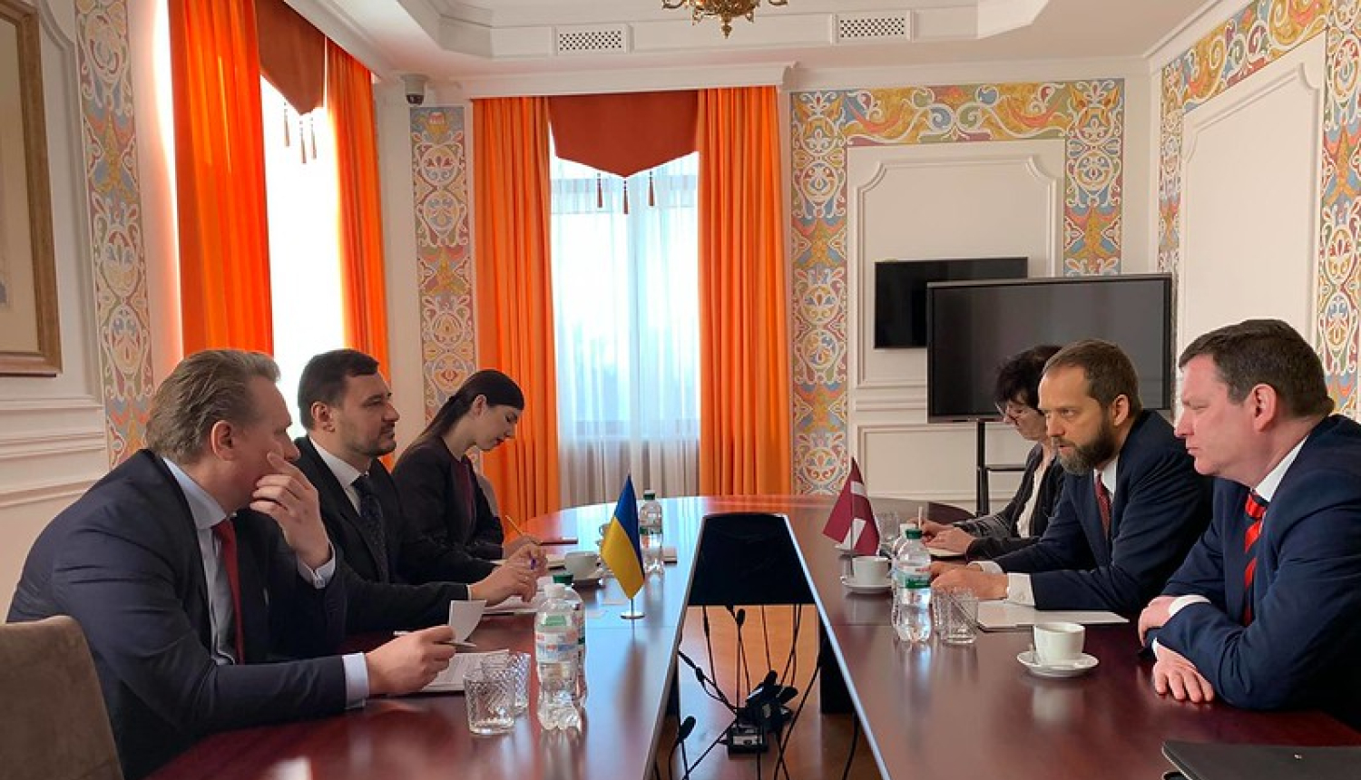 Political Director Jānis Mažeiks voices strong support for Ukraine’s sovereignty and territorial integrity