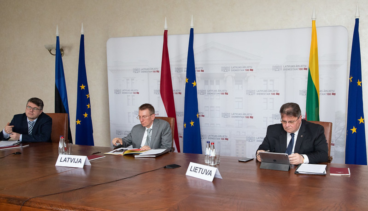Edgars Rinkēvičs supports unified EU position on Middle East Peace Process