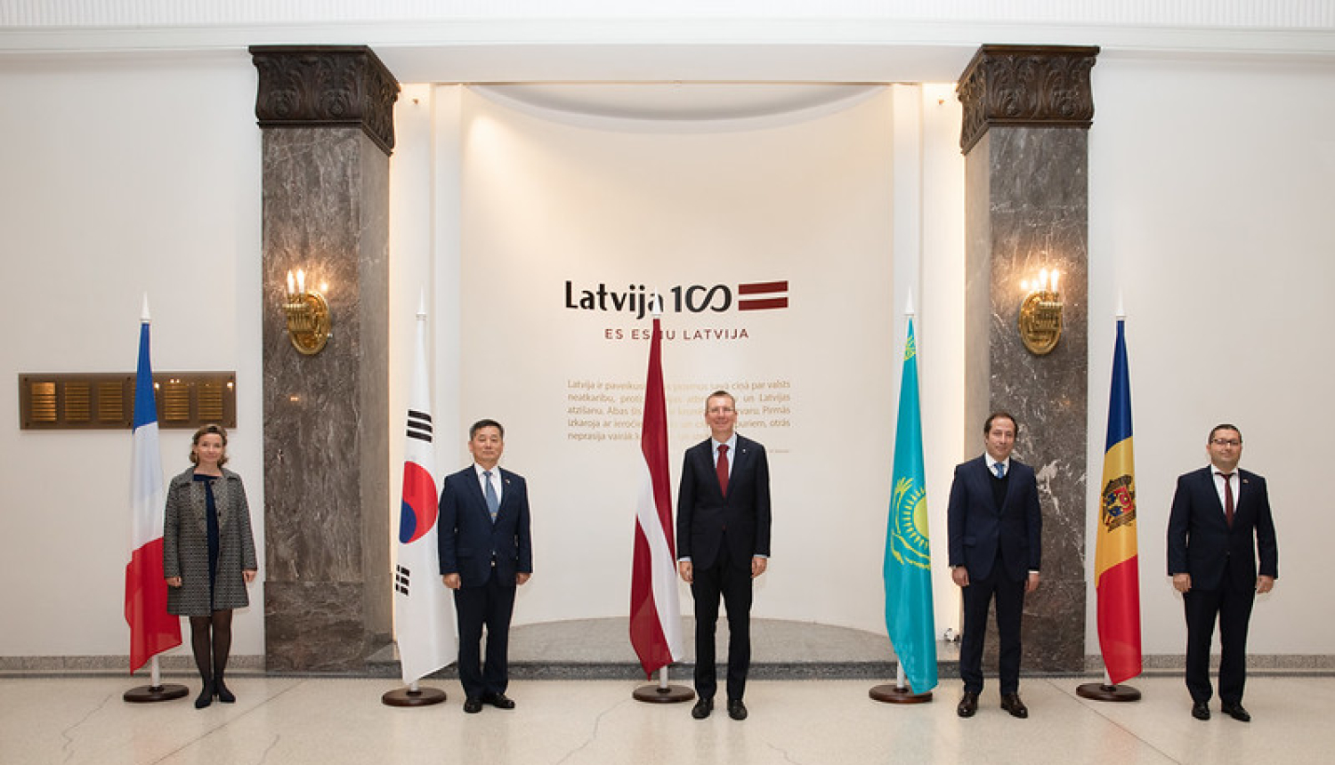 Ārlietu ministrs tiekas ar šogad akreditētajiem ārvalstu vēstniekiem Latvijā