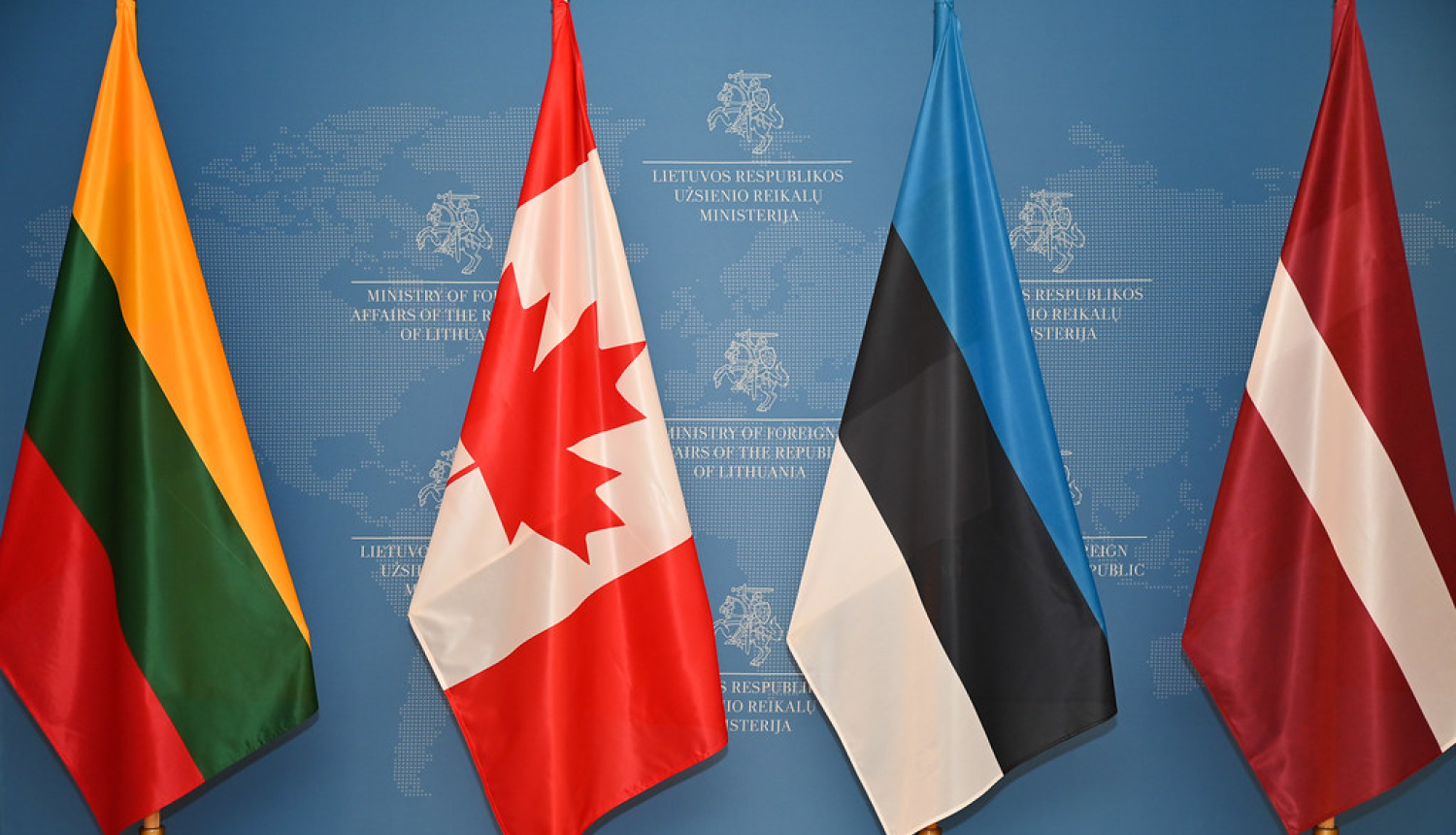 Baltijas valstu un Kanādas ārlietu ministru kopīgs paziņojums
