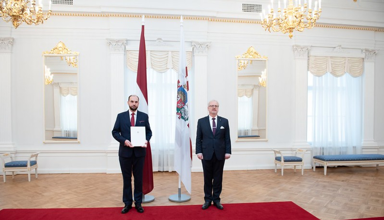 Akreditācijas vēstuli saņem jaunais Latvijas vēstnieks Korejas Republikā Āris Vīgants