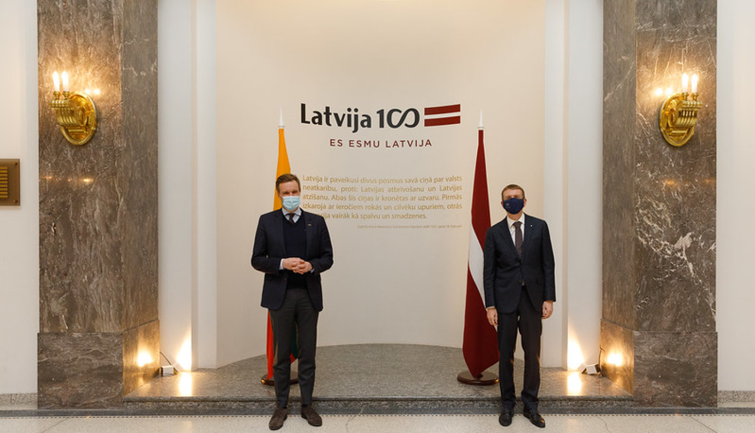 Latvijas un Lietuvas ārlietu ministri turpinās vienotu nostāju par situāciju Baltkrievijā un Krievijā