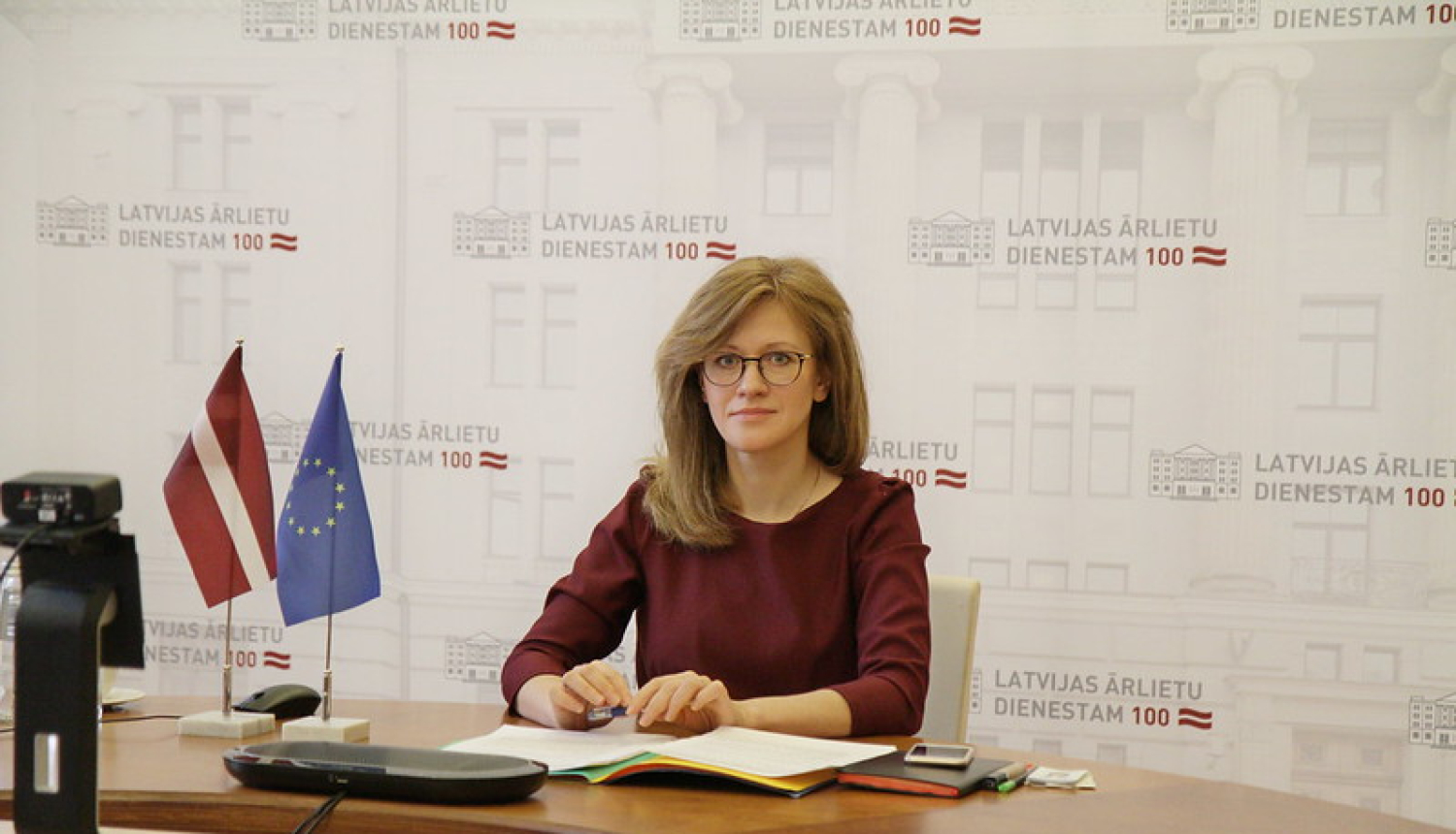 Zanda Kalniņa-Lukaševica calls for focusing on fight against disinformation as part of the European Democracy Action Plan