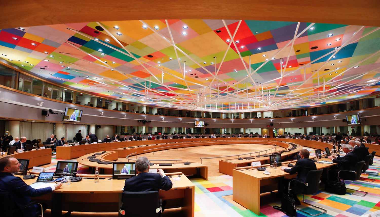 E. Rinkēvičs Briselē ar Eiropas kolēģiem pārrunā situāciju Gruzijā, ES politiku Dienvidu kaimiņvalstīs un sadarbību cilvēktiesību jautājumos