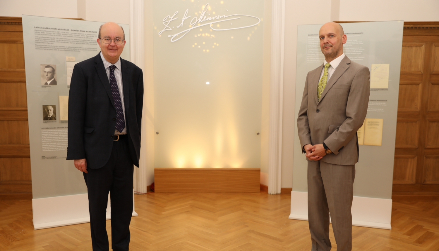 Ar jauno Apvienotās Karalistes vēstnieku Latvijā tiek pārrunāta divpusējā sadarbība