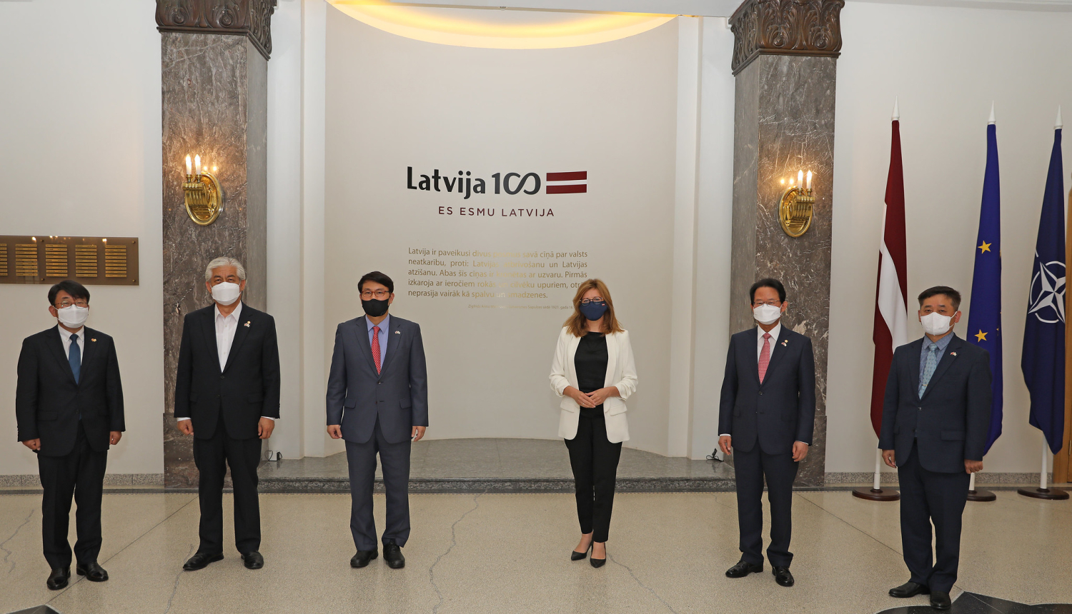 Ārlietu ministrijas parlamentārā sekretāre tiekas ar Dienvidkorejas parlamenta draudzības grupu