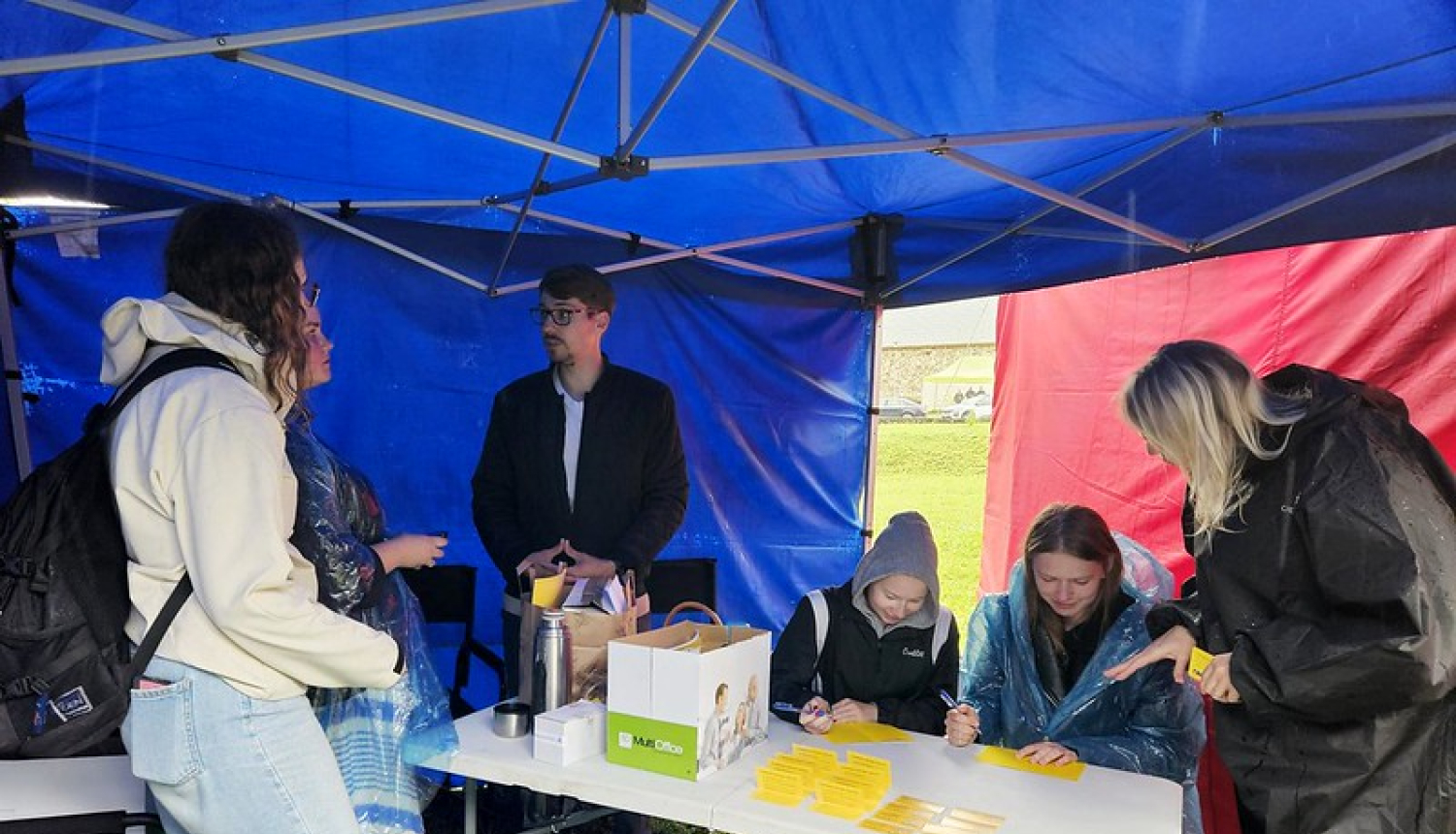 KD kolēģi Līvānos