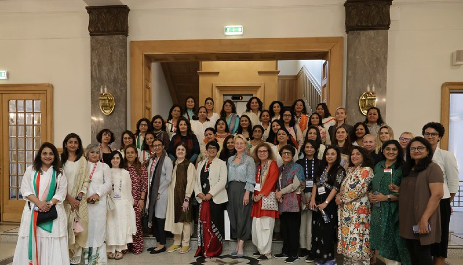 Parlamentārā sekretāre tiekas ar Indijas Tirdzniecības un rūpniecības kameras federācijas sieviešu organizāciju, 15.08.2024.