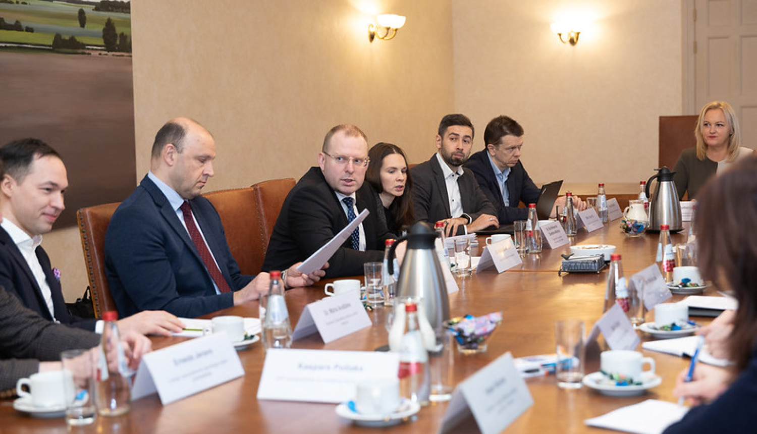 Ārpolitikas ekspertu padomes sēde Ārlietu ministirjā. 2024. gada 11. decembris