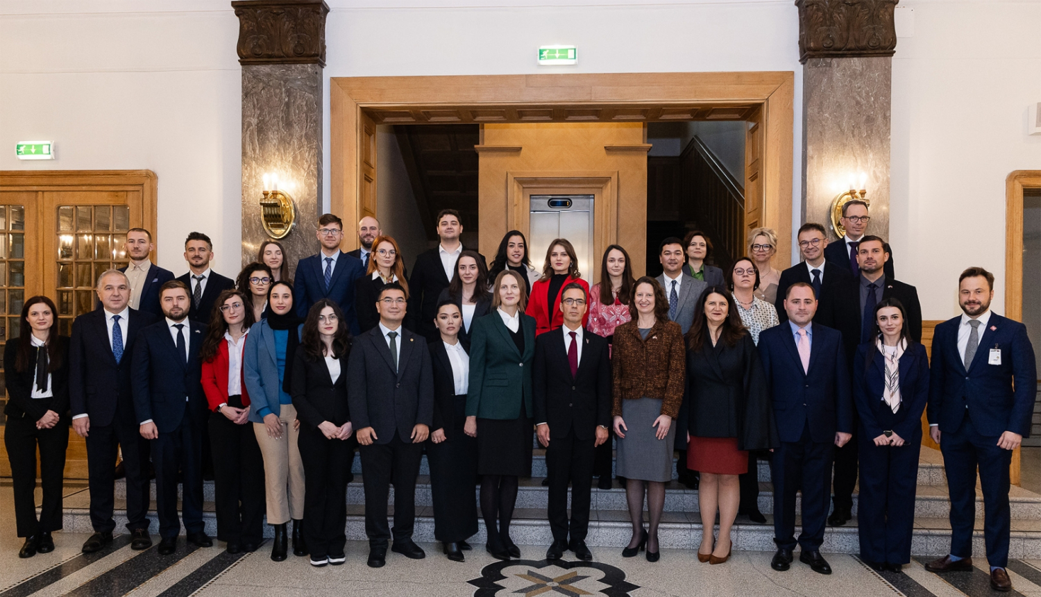 Rīgas Juridiskās augstskolas 15.sesijas atklāšana Ārlietu ministrijā, 2024. gada 13. novembrī