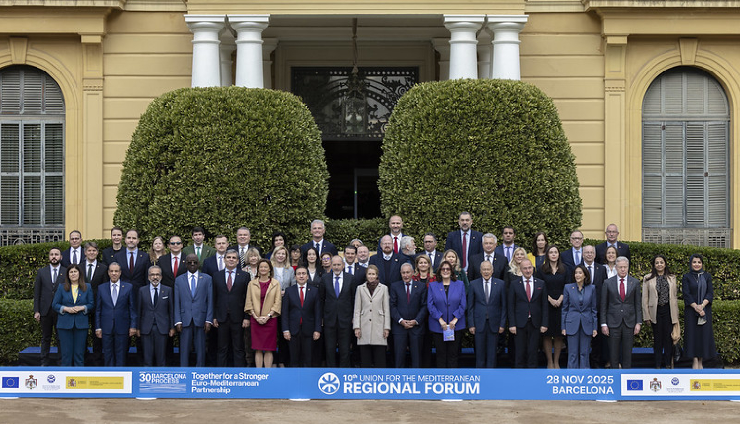 Savienības Vidusjūrai 10. reģionālajā foruma dalībnieku kopbilde
