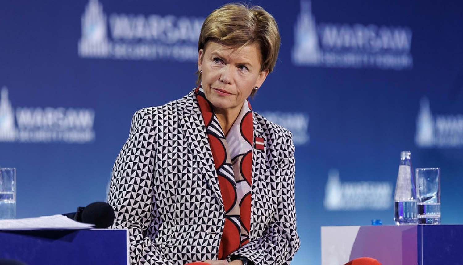 Baiba Braže Varšavas drošības forumā 2025. gadā