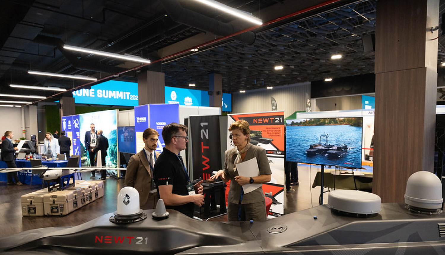 Baiba Braže piedalās “Dronu samits 2025”