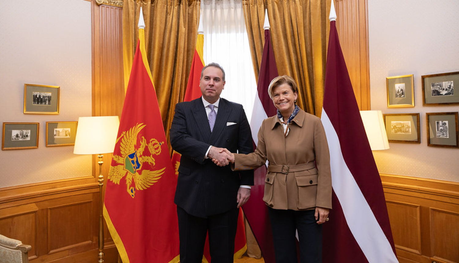 Baiba Braže un Filip Ivanović