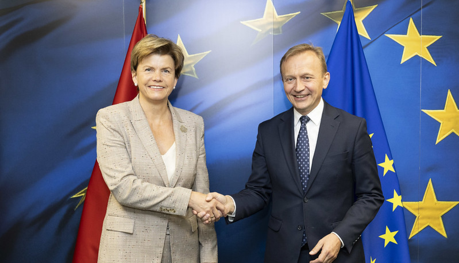 Baiba Braže un Piotr Serafin