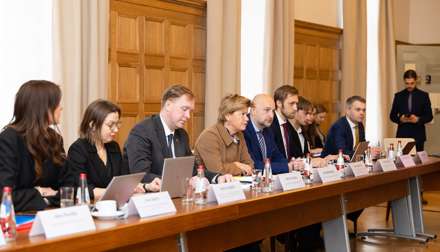 Baiba Braže uzrunā Turcijas uzņēmēju delegāciju