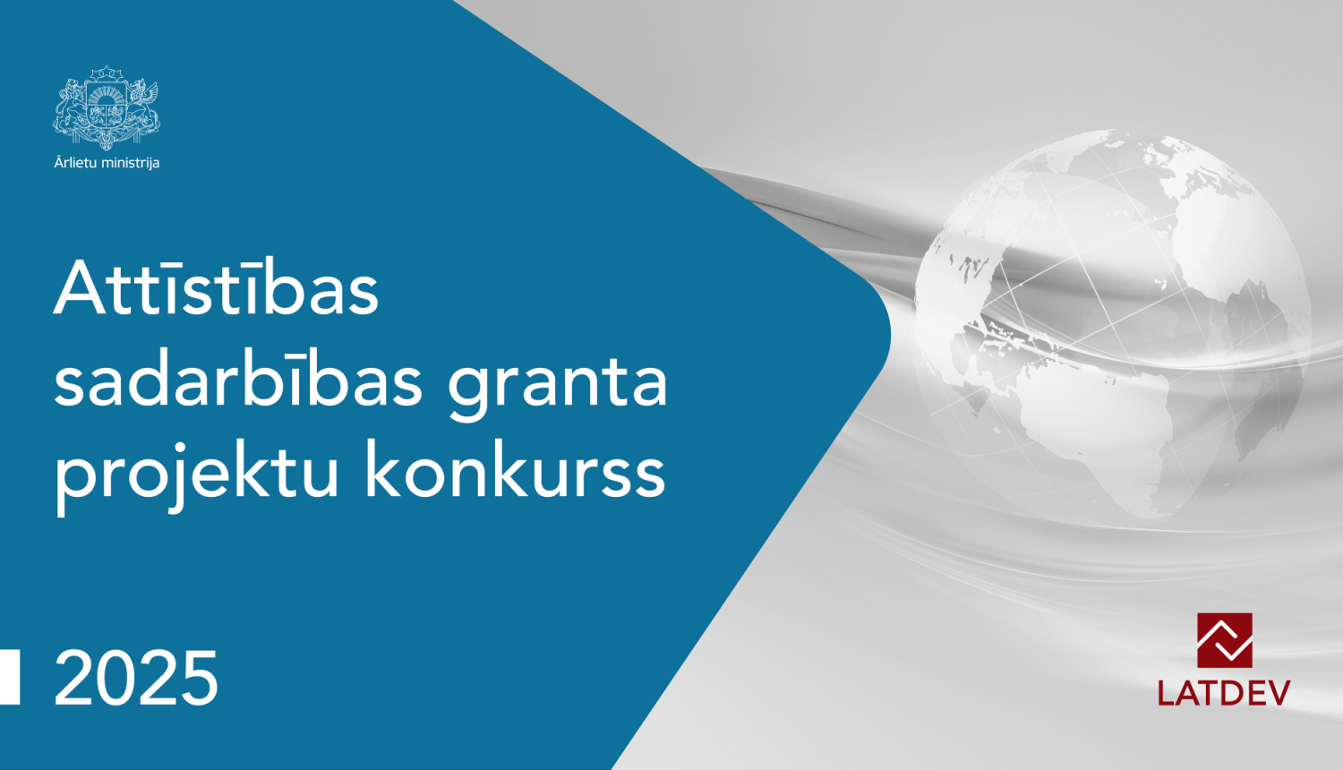 Attīstības sadarbības granta projektu konkurss 2025