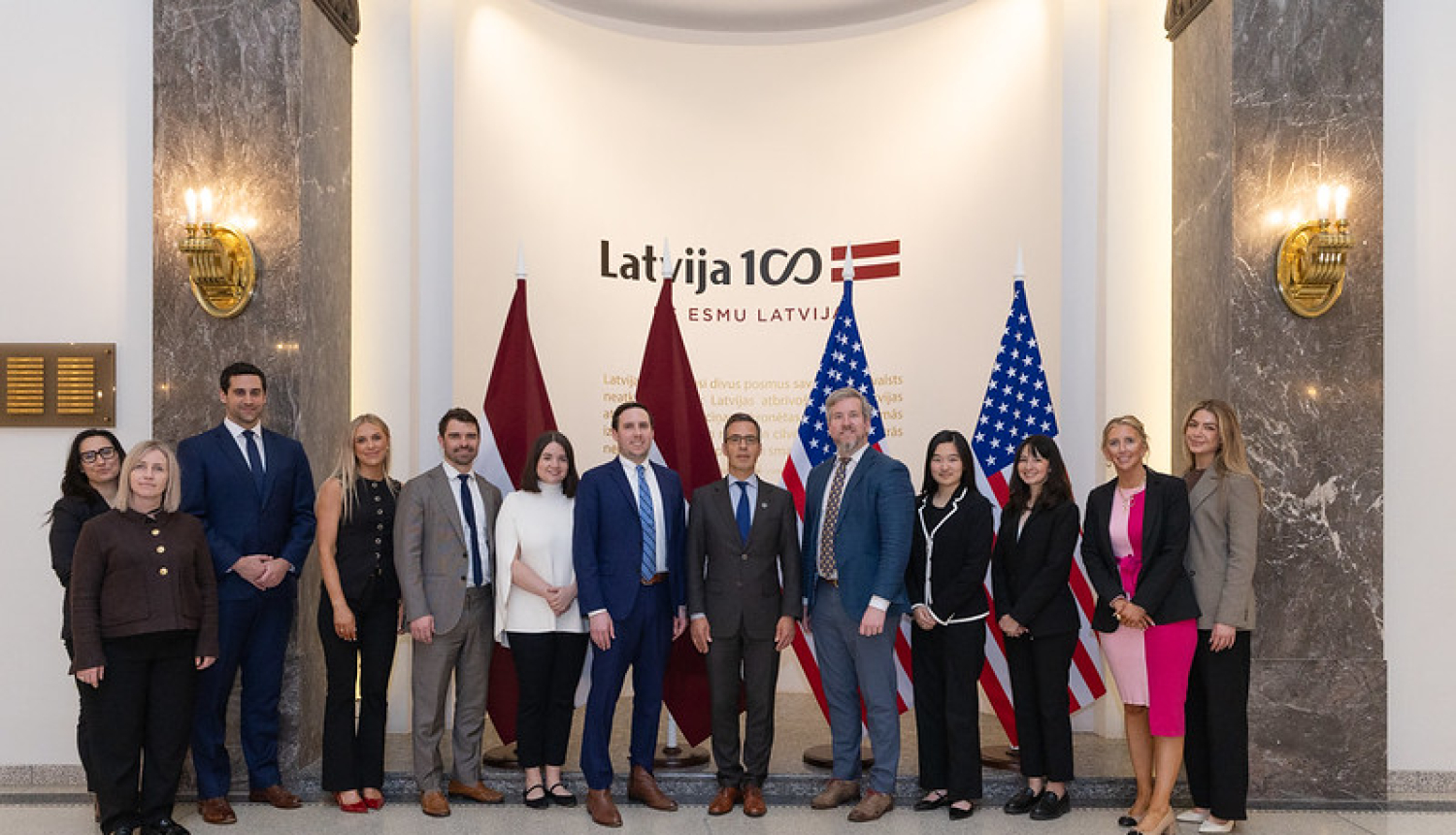 Ivars Lasis un ASV Kongresa padomnieku delegācija