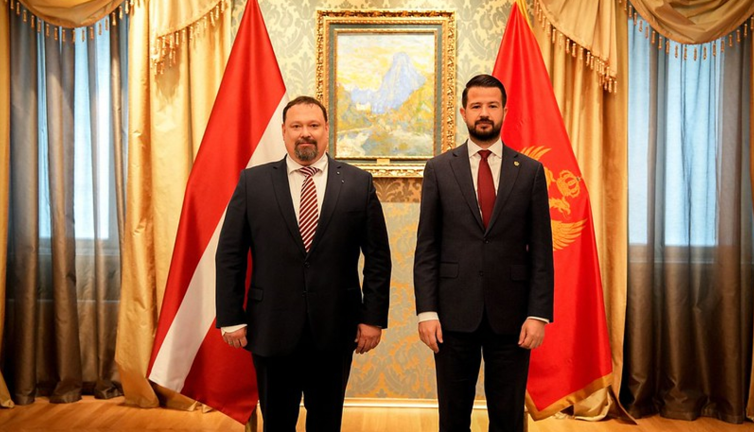 Jurijs Pogrebņaks un Jakov Milatović