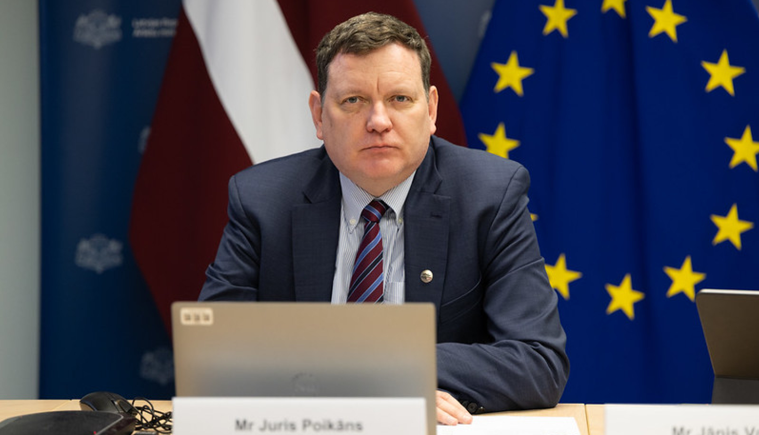 Juris Poikāns vebinārā par Ukrainas enerģētikas sektora atjaunošanu