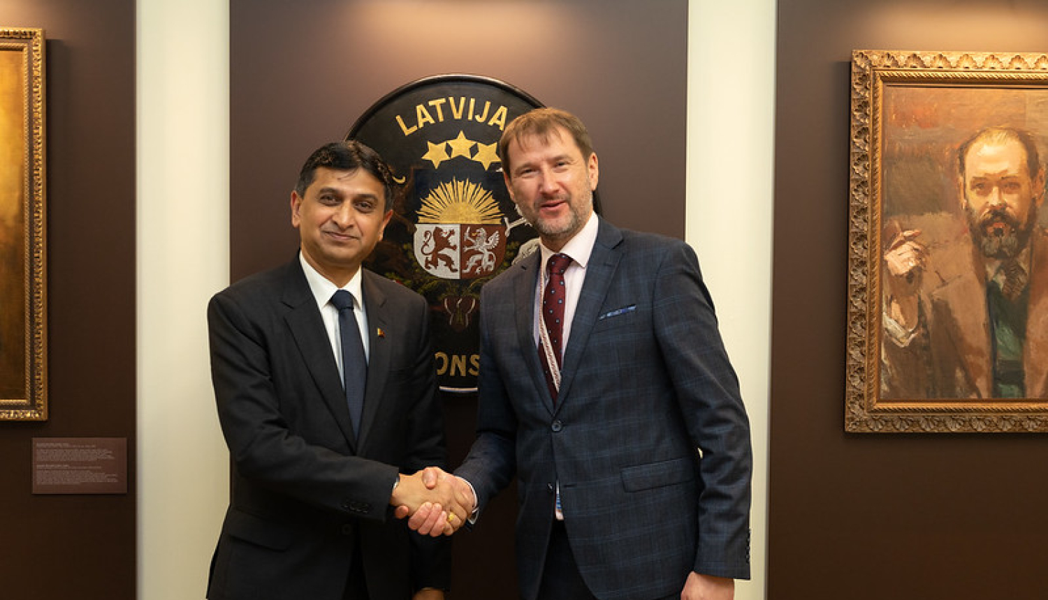 Kapila Fonseka un Andžejs Viļumsons