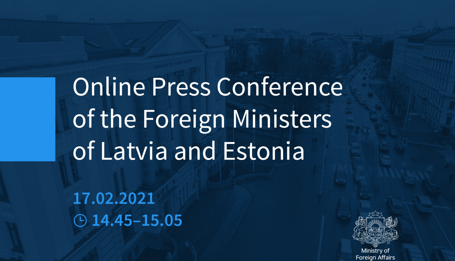 Foreign Minister Edgars Rinkēvičs will be welcoming the new Estonian Foreign Minister on her first visit to Latvia