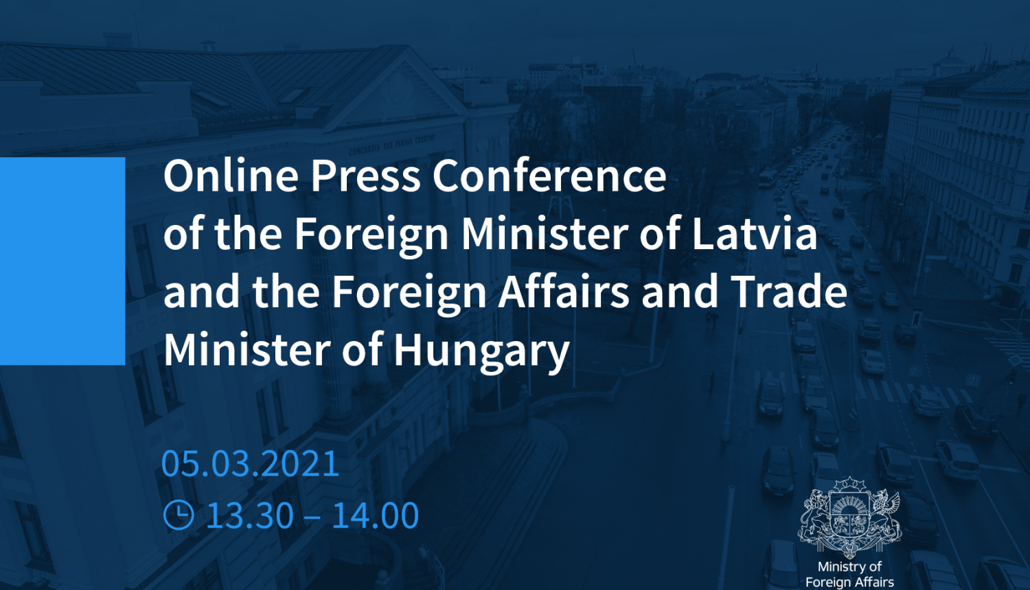 Edgars Rinkēvičs to meet with the Hungarian Minister of Foreign Affairs and Trade