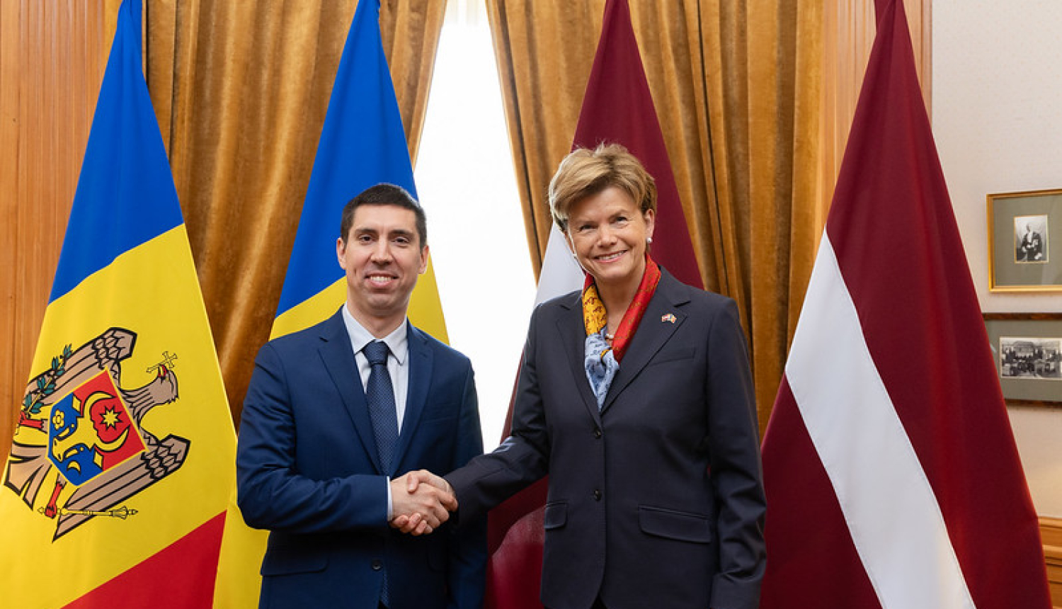 Mihai Popșoi un Baiba Braže