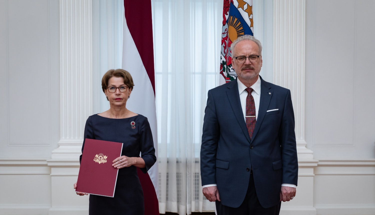 Akreditācijas vēstuli saņem Latvijas vēstniece Gruzijā Edīte Medne