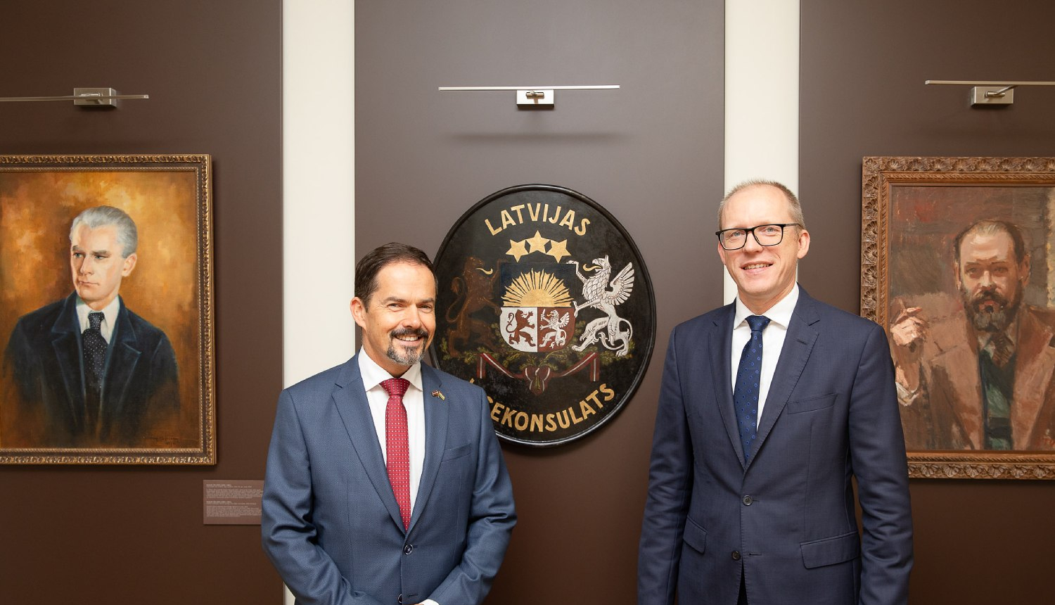 Valsts sekretārs Andris Pelšs tiekas ar jauno Ungārijas vēstnieku Latvijā Ģerģu Urkuti 