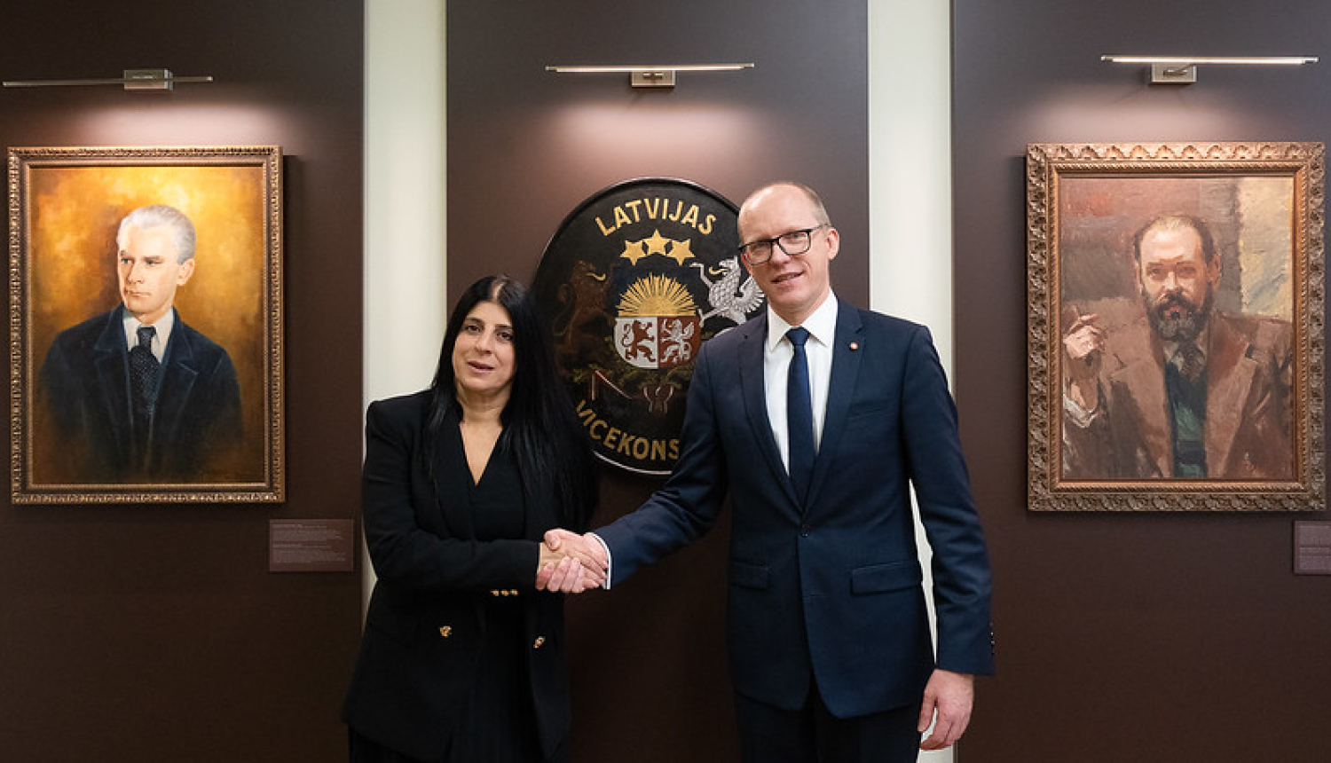 Ārlietu ministrijas valsts sekretārs Andris Pelšs tiekas ar nākamo Maltas ārkārtējo un pilnvaroto vēstnieci Latvijā Mariju Kardonu (Maria Cardona)