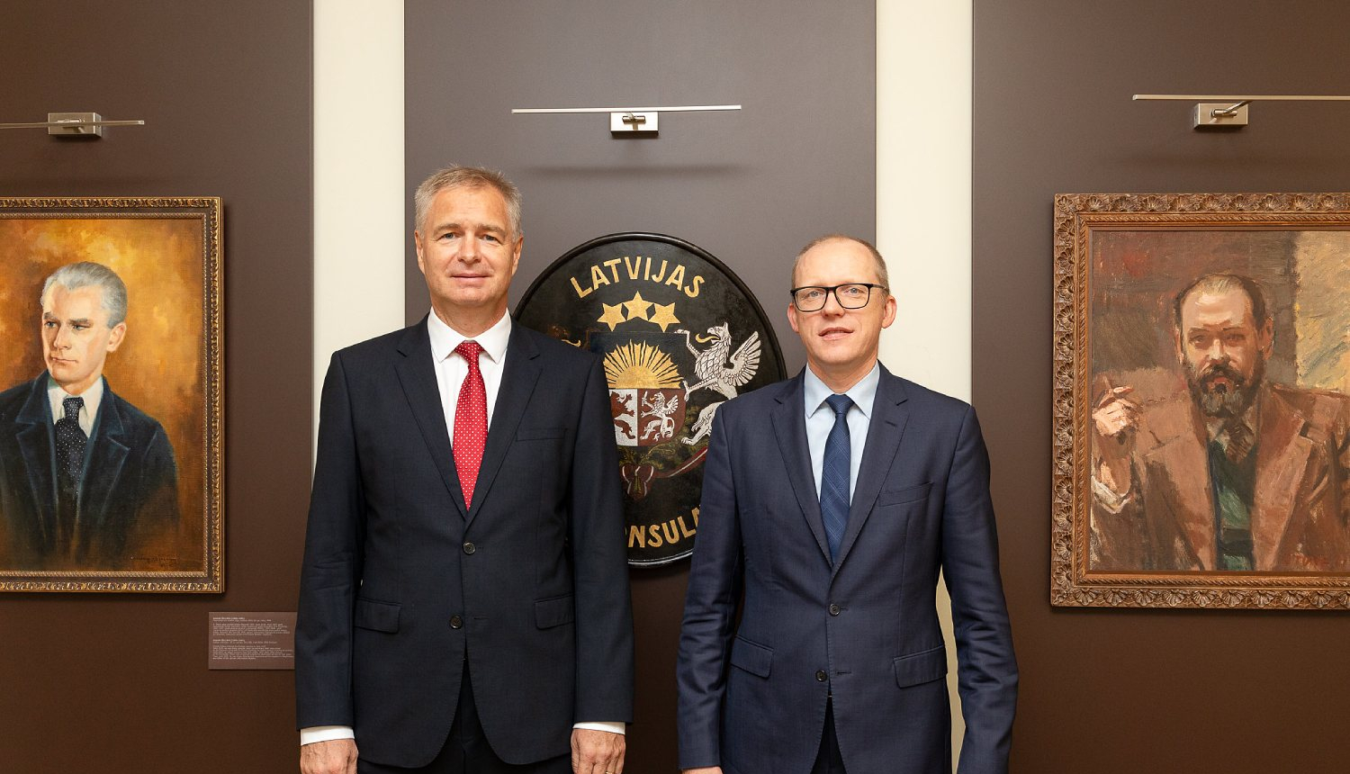 Valsts sekretārs uzņem iepazīšanās vizītē jauno Čehijas vēstnieku Latvijā